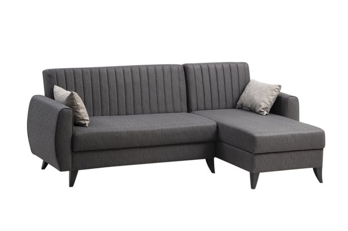 Atelier Del Sofa Sofá cama esquinero Alkon - Dark Grey Atelier Del Sofa Sofá cama esquinero Alkon - Dark Grey